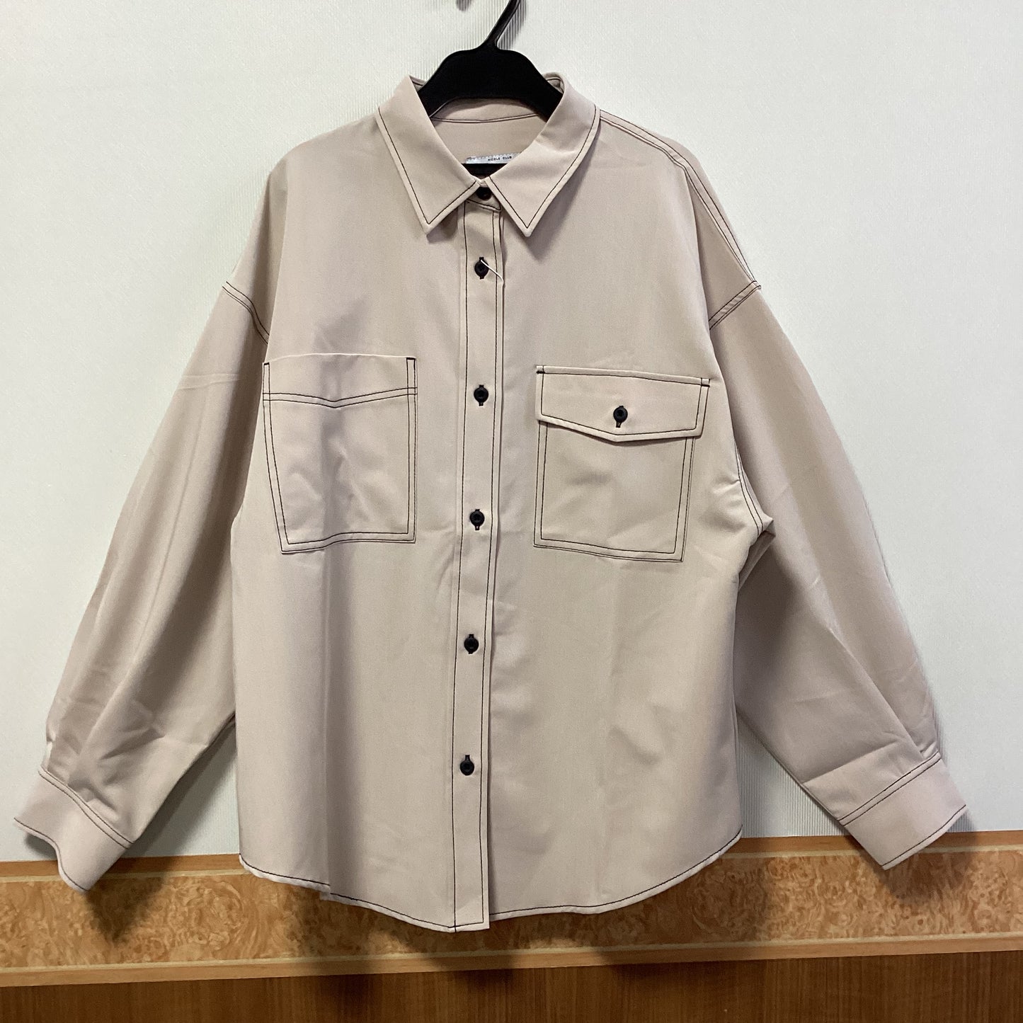 179/WG 配色ステッチ長袖CPOシャツ