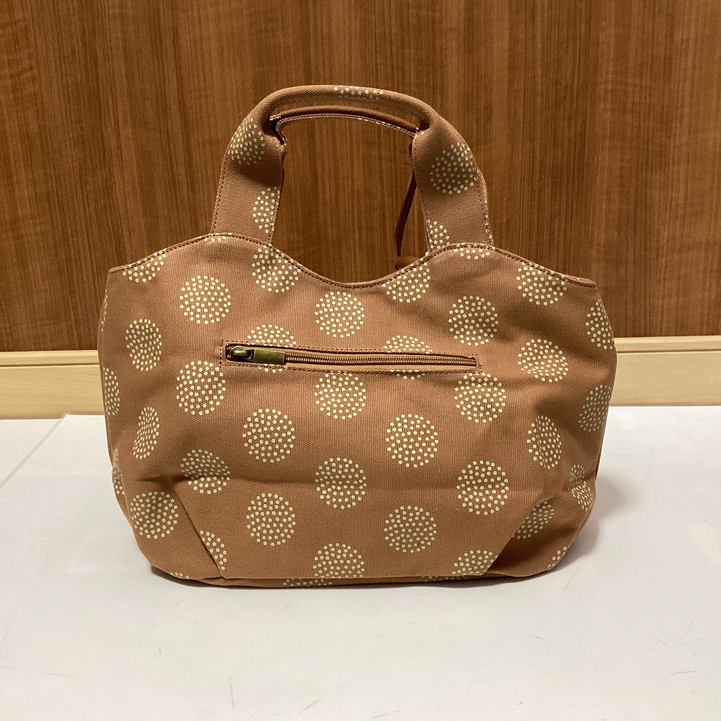 toleur キャンバスドットトートバッグ