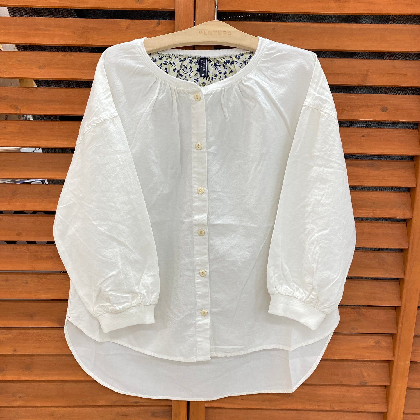 NORTHERN TRUCK 綿100%七分袖デニムシャツ