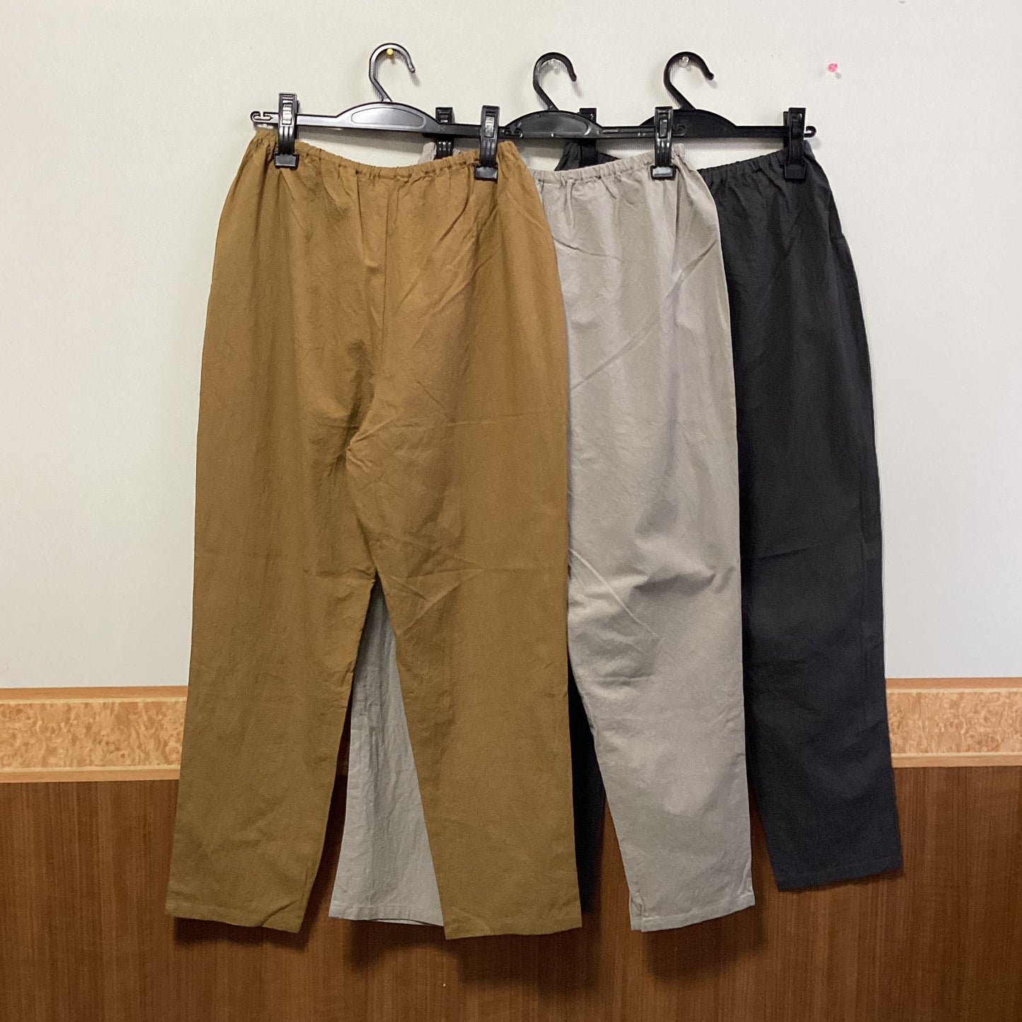 seasew. 綿100%ワッシャーペチパンツ