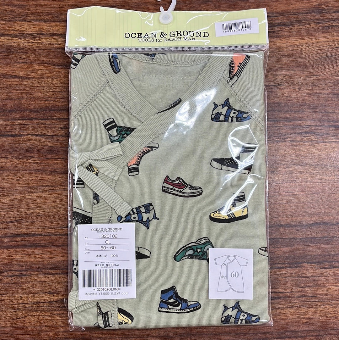 OCEAN&GROUND 綿100%ベビー肌着