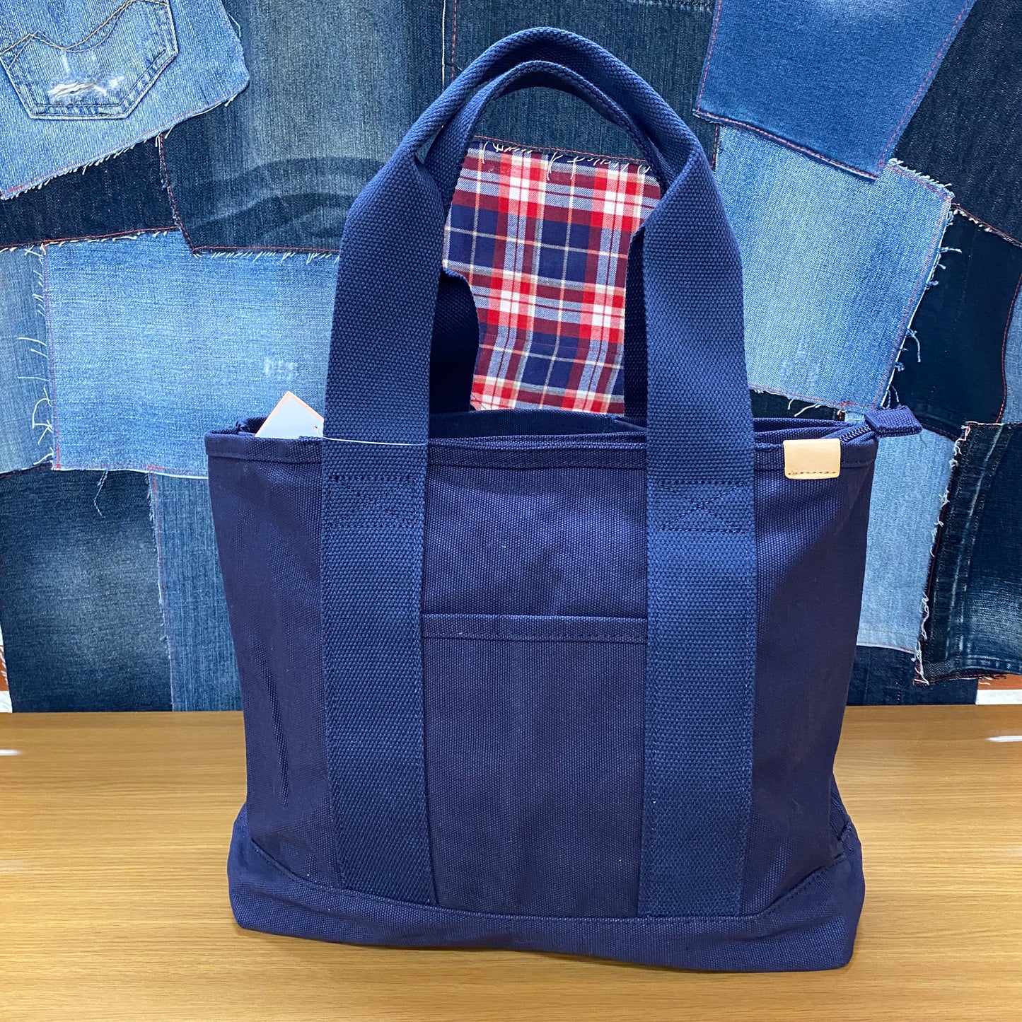 DOT &STRIPE 内装仕切りキャンバストート