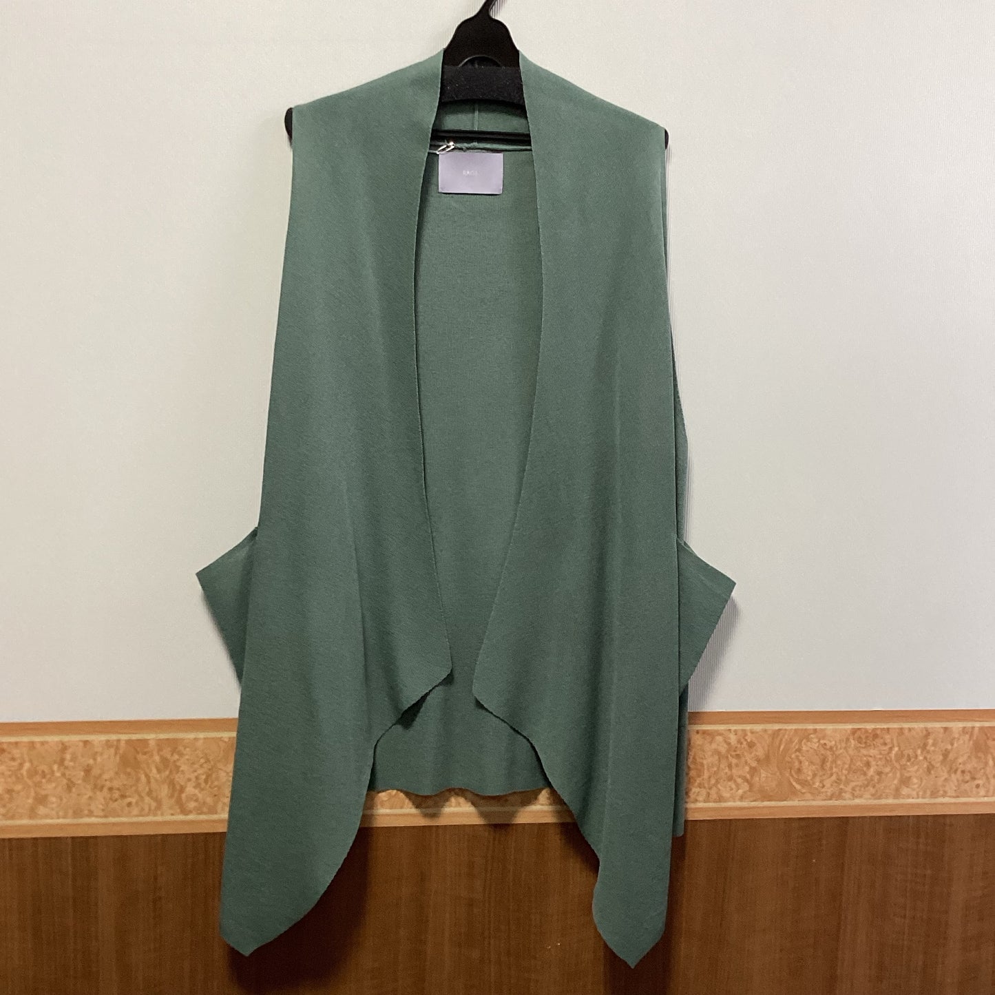 RAGS ノーカラーロングベスト