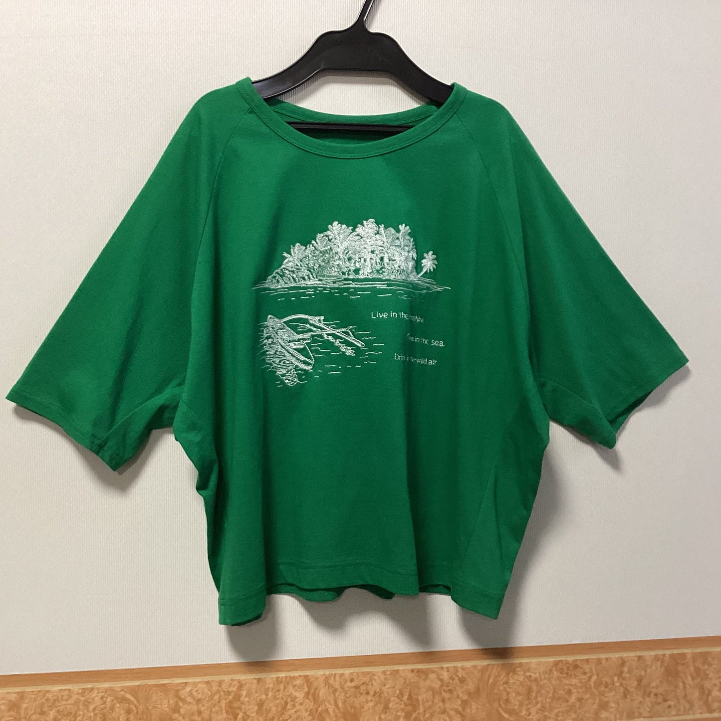 ATELIER SIX ラグラン六分袖Tシャツ