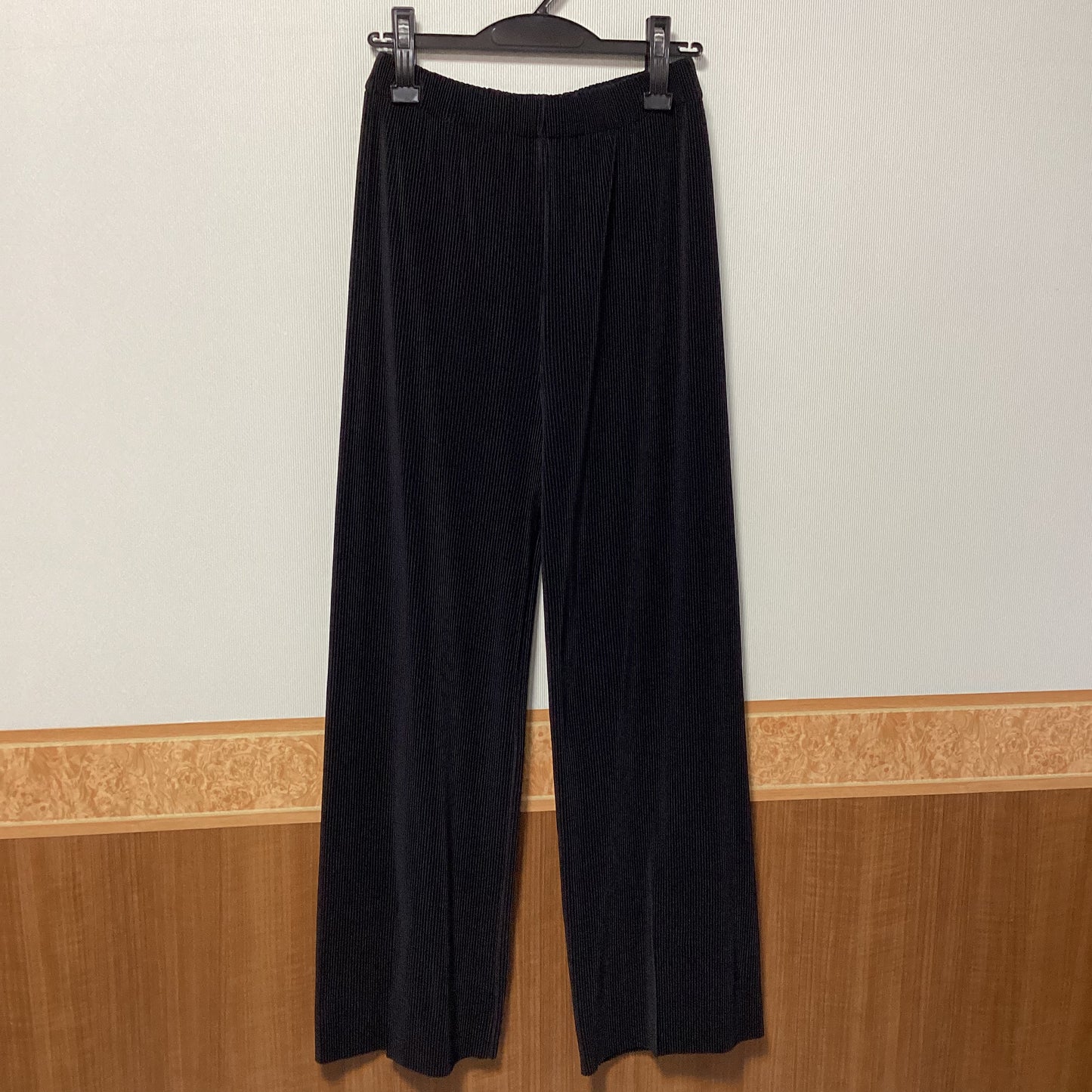 MICALLE MICALLE スリットプリーツパンツ