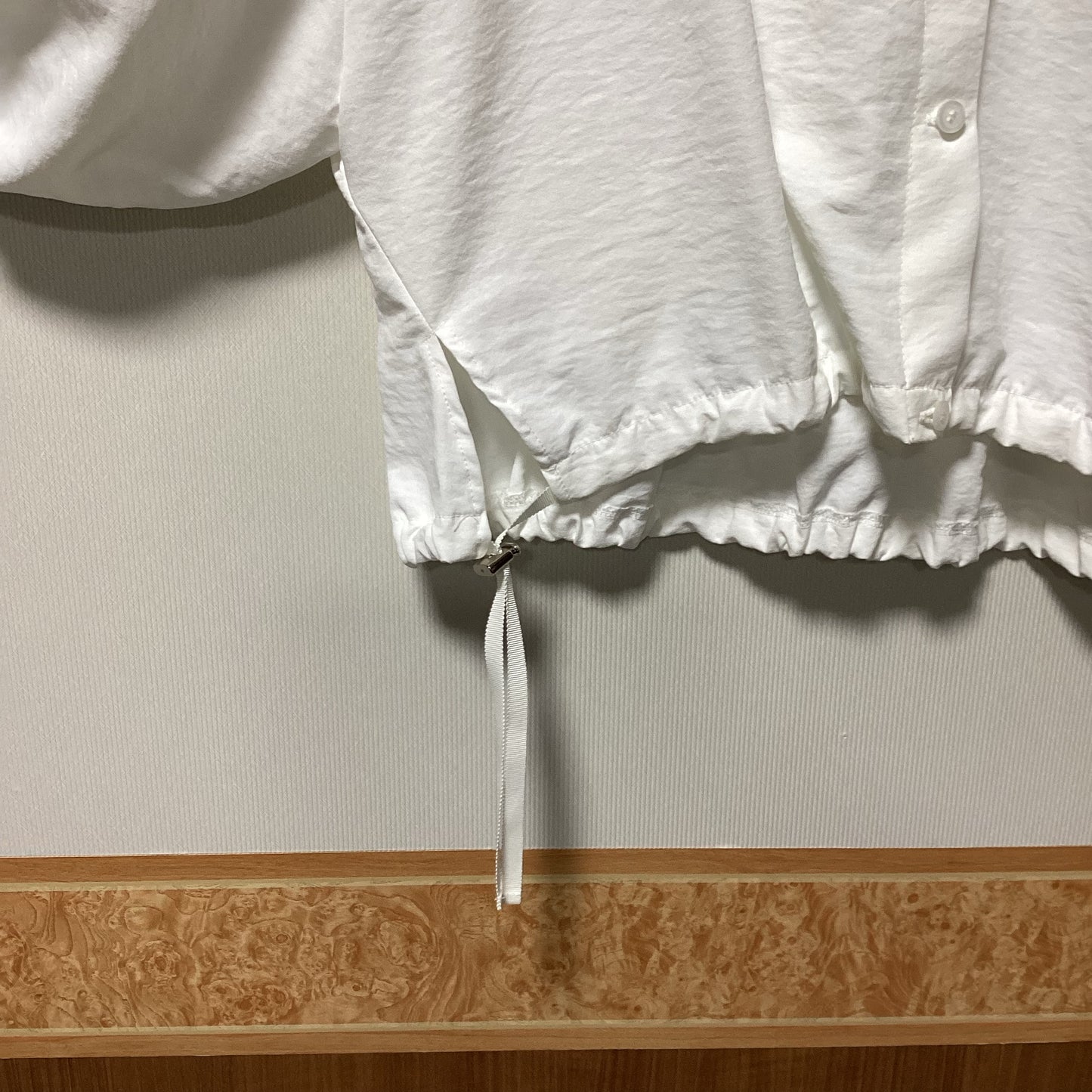 flux ドローコード付シャツジャケット