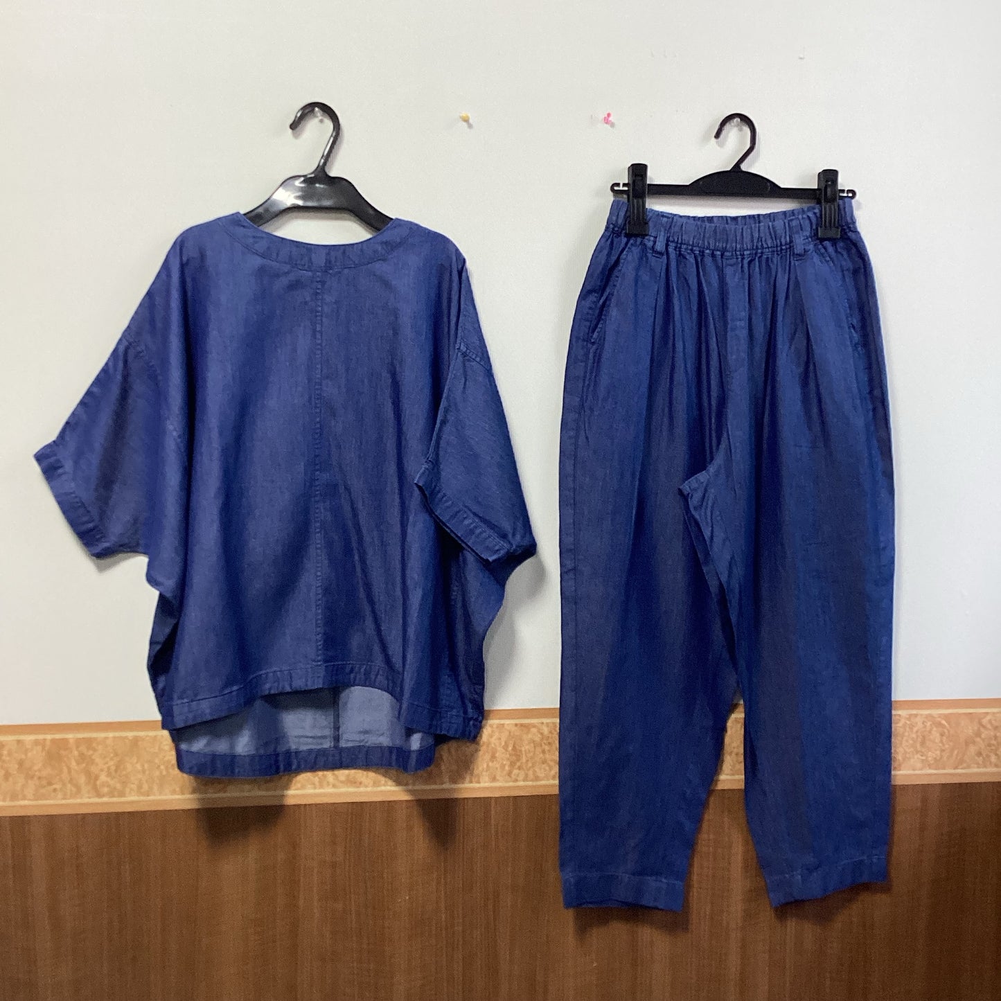 SUN VALLEY デニムドルマンプルオーバー