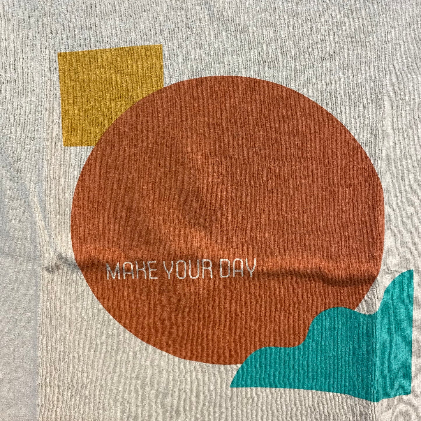 MAKE YOUR DAY キッズ図形柄半袖Tシャツ