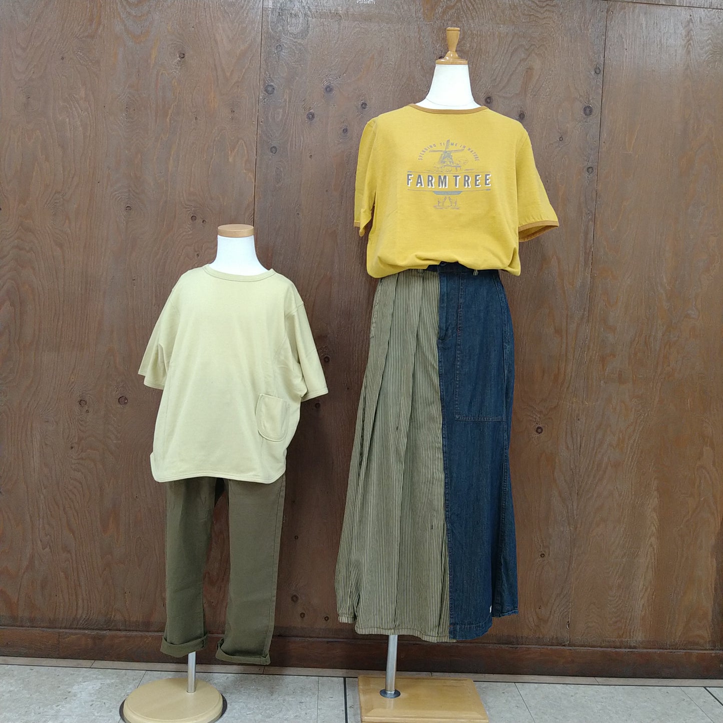 ママとわたしの普段着コーデ(M&110㎝)