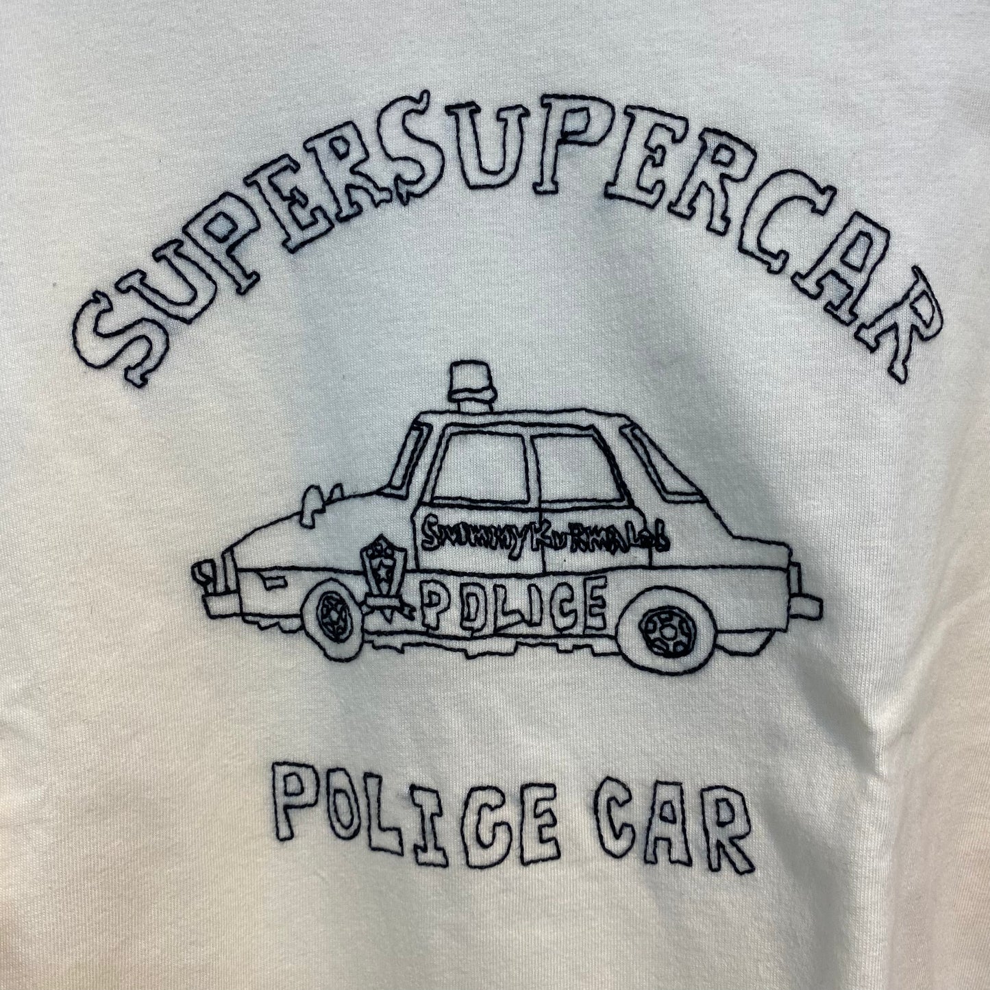 F.O.KID'S パトカー刺繍半袖Tシャツ