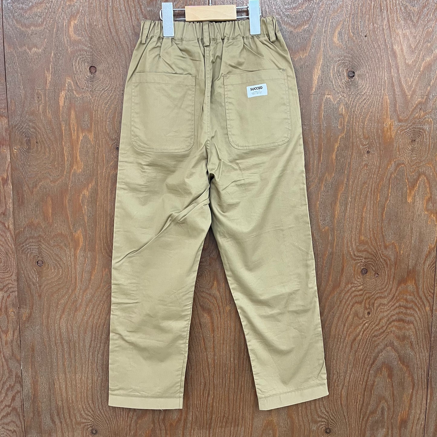 JEANSb 綿100%ストレートパンツ