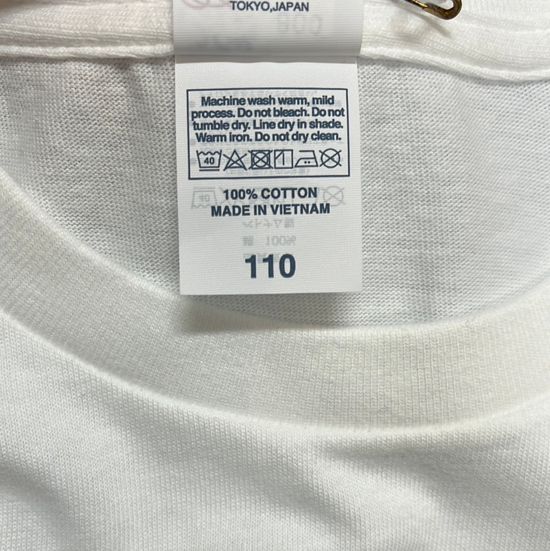 Printstar キッズホワイト半袖Tシャツ
