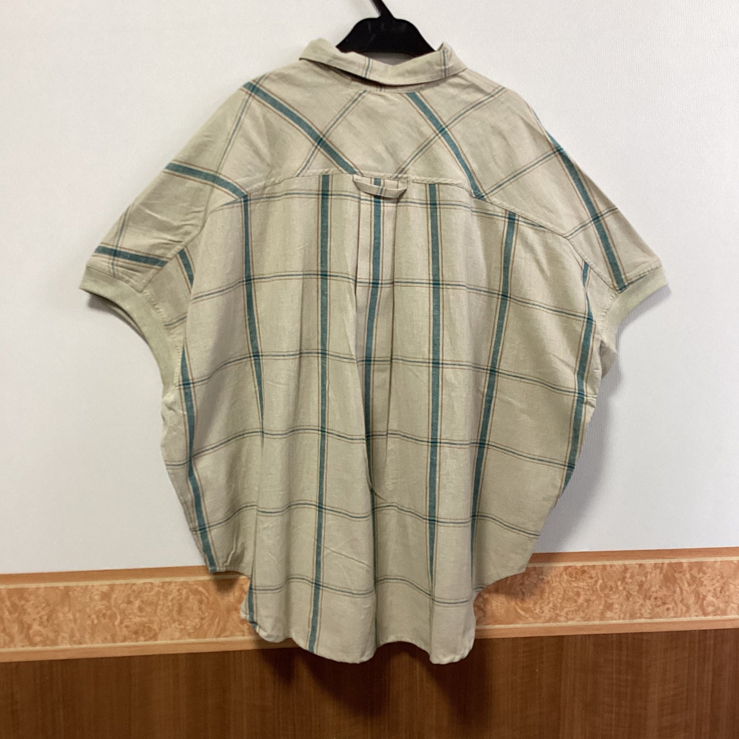 Lime.inc チェック柄ワイドシャツ