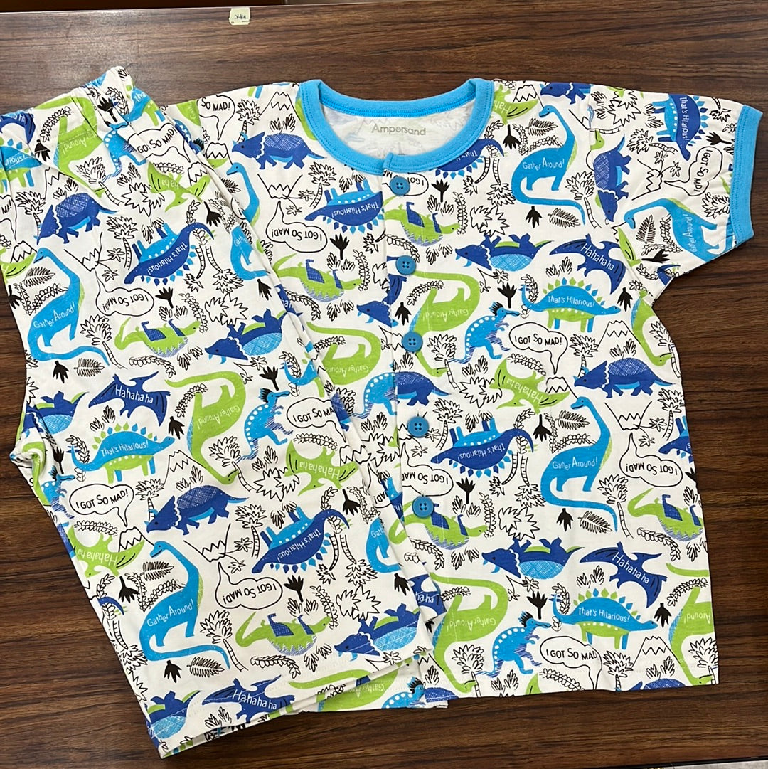 F.O.KID'S / Ampersand 恐竜柄パジャマ