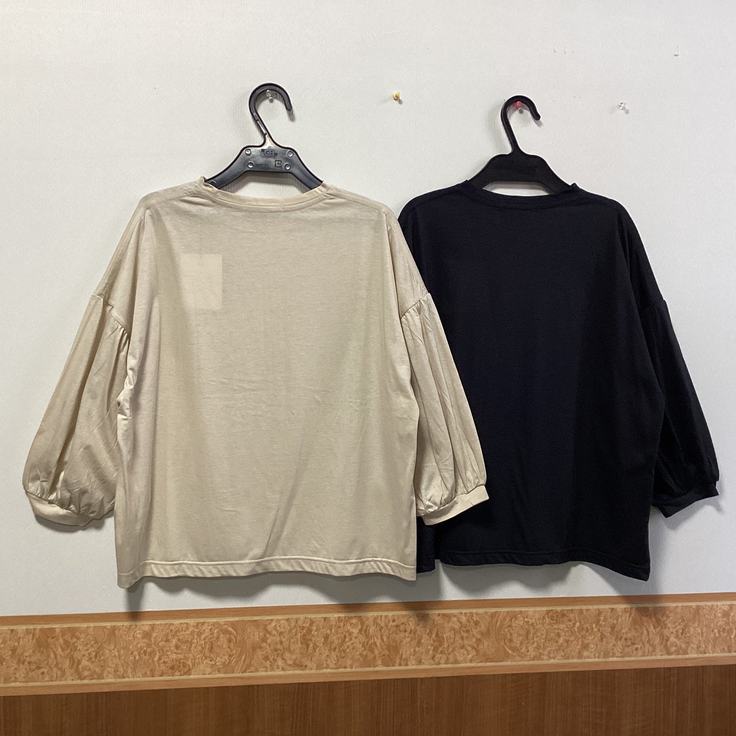 NARU FACTORY 綿麻バルーン袖カットソー
