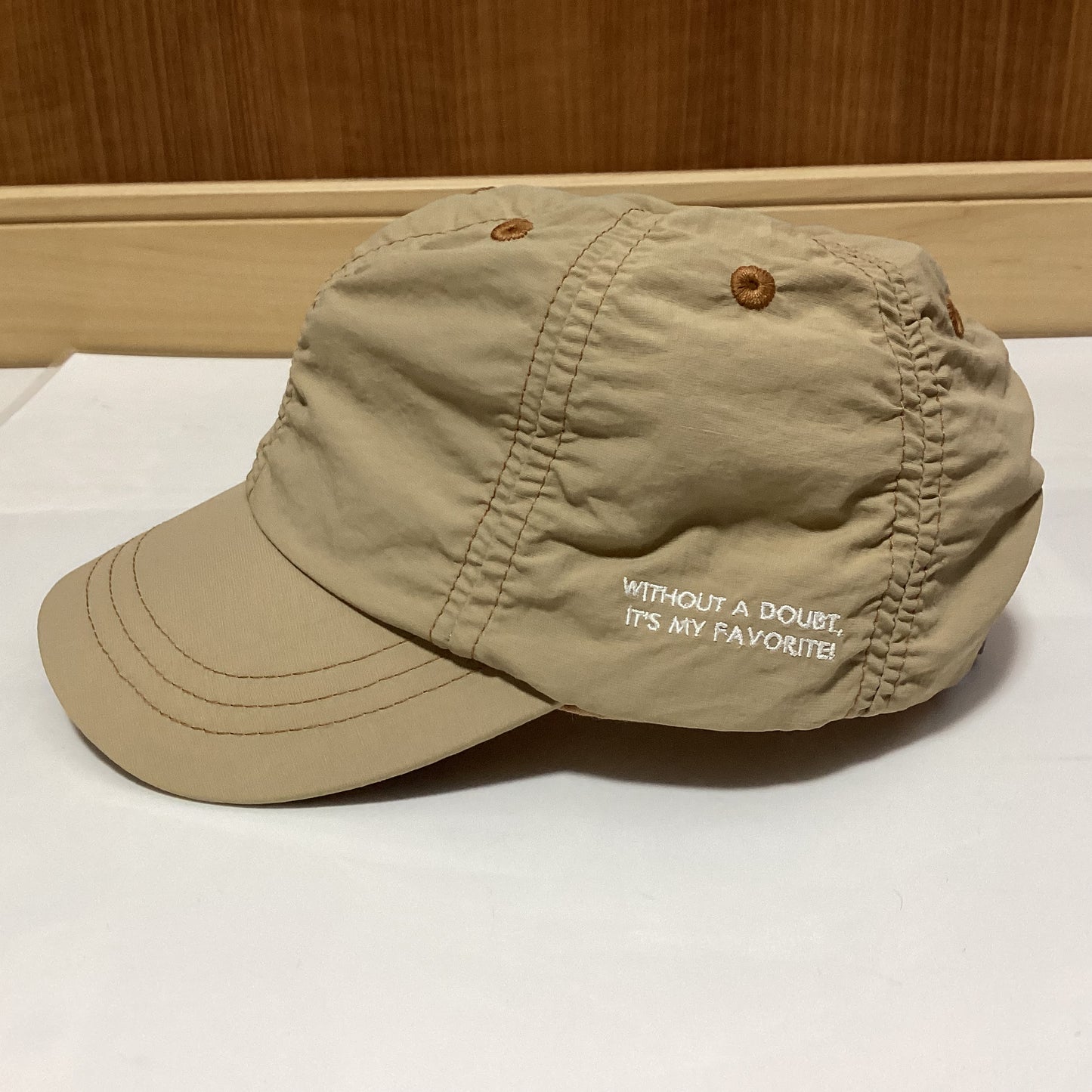 Ampersand UV加工キッズキャップ