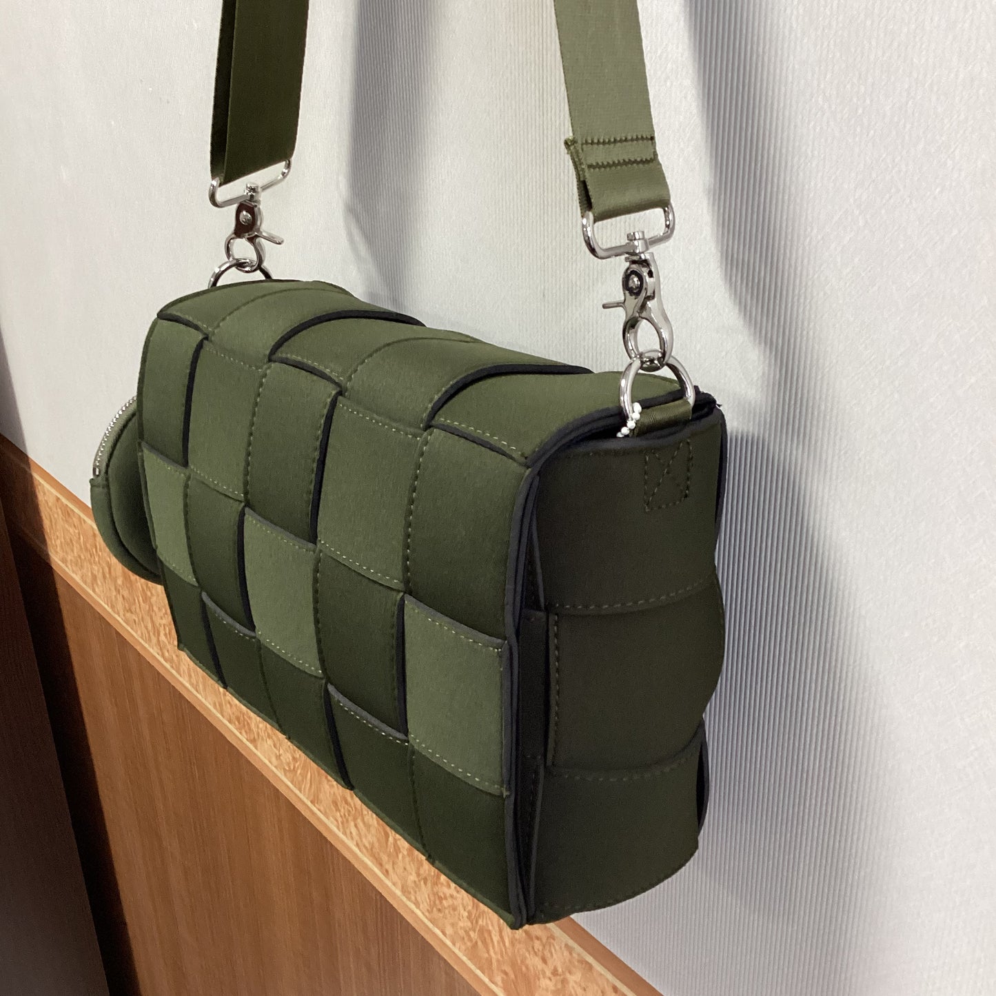 MICALLE MICALLE コインケース付ショルダーバッグ