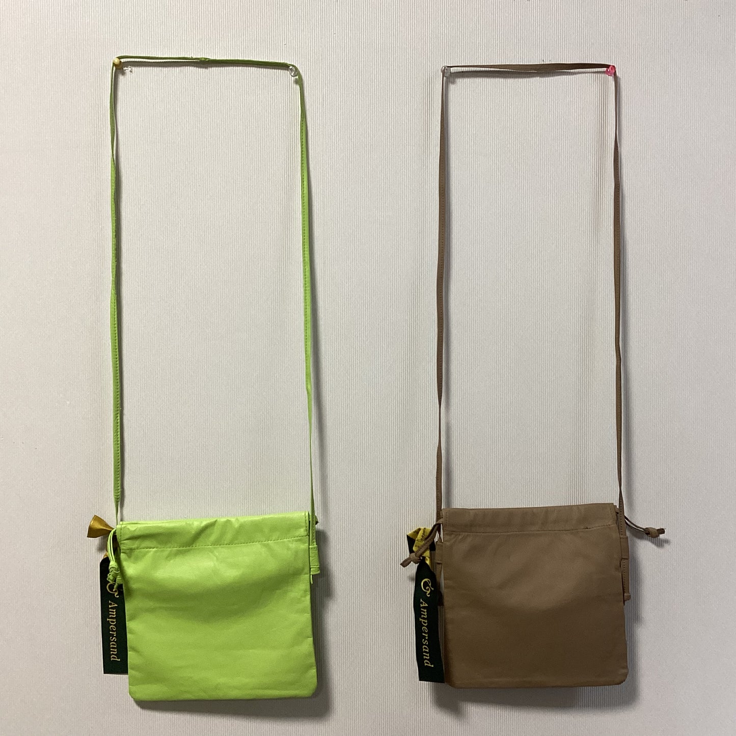 Ampersand 日本製巾着型ショルダーバッグ