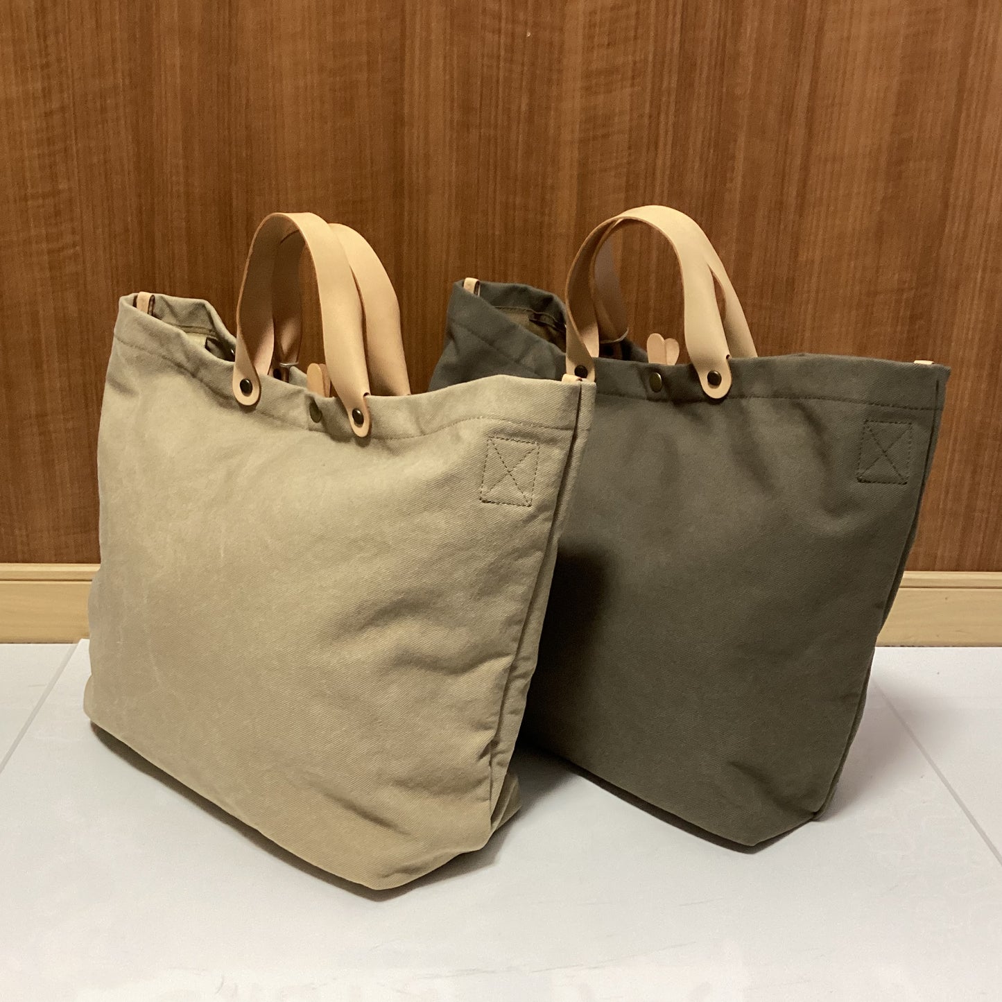 C’omodo +plust 日本製2wayショルダートートバッグ