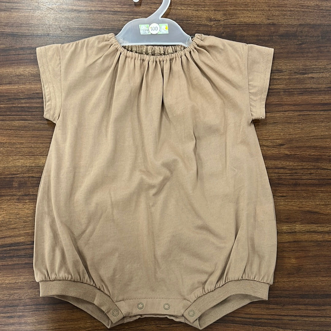 Ampersand 綿100%シンプルロンパース