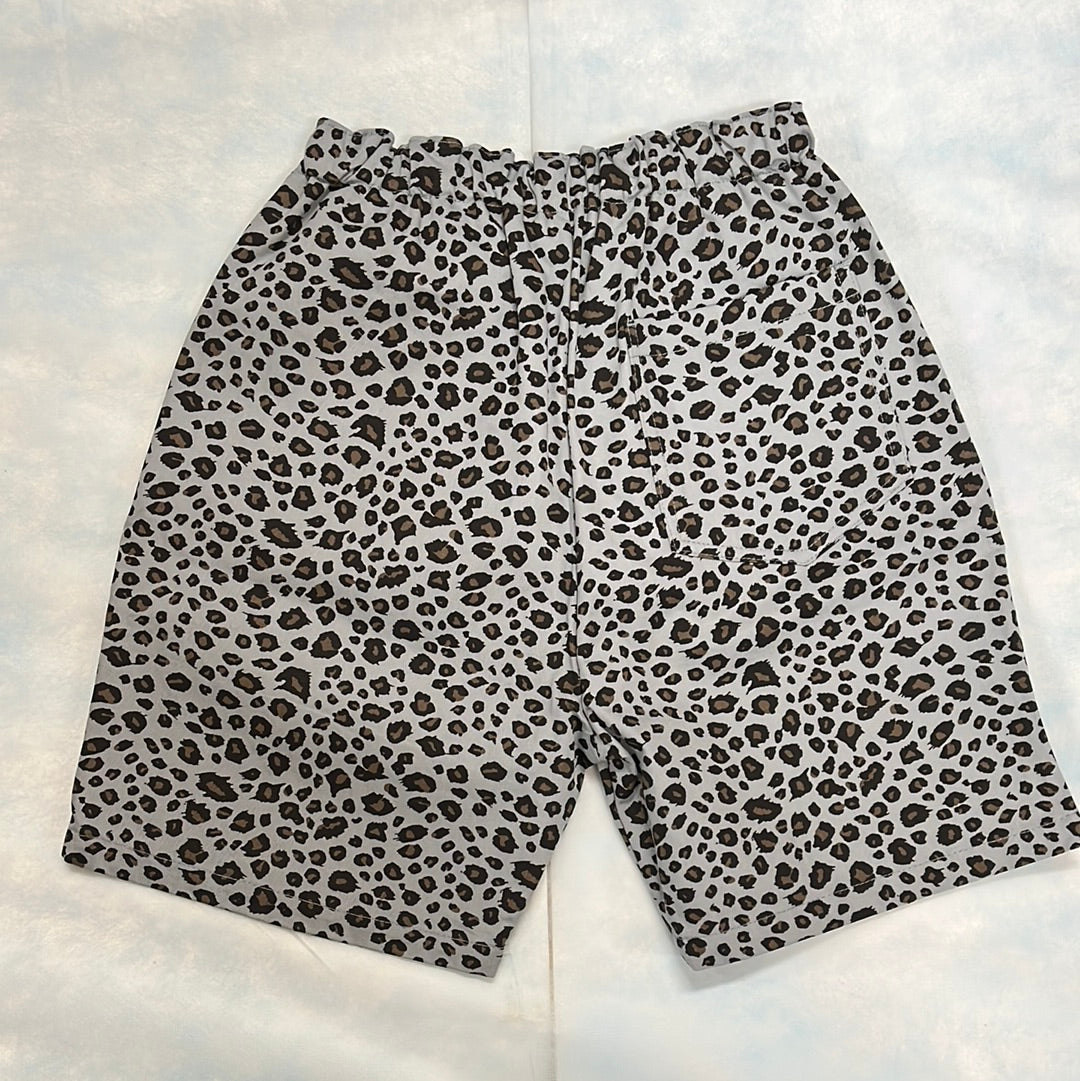 SECOND ヒョウ柄キッズショートパンツ