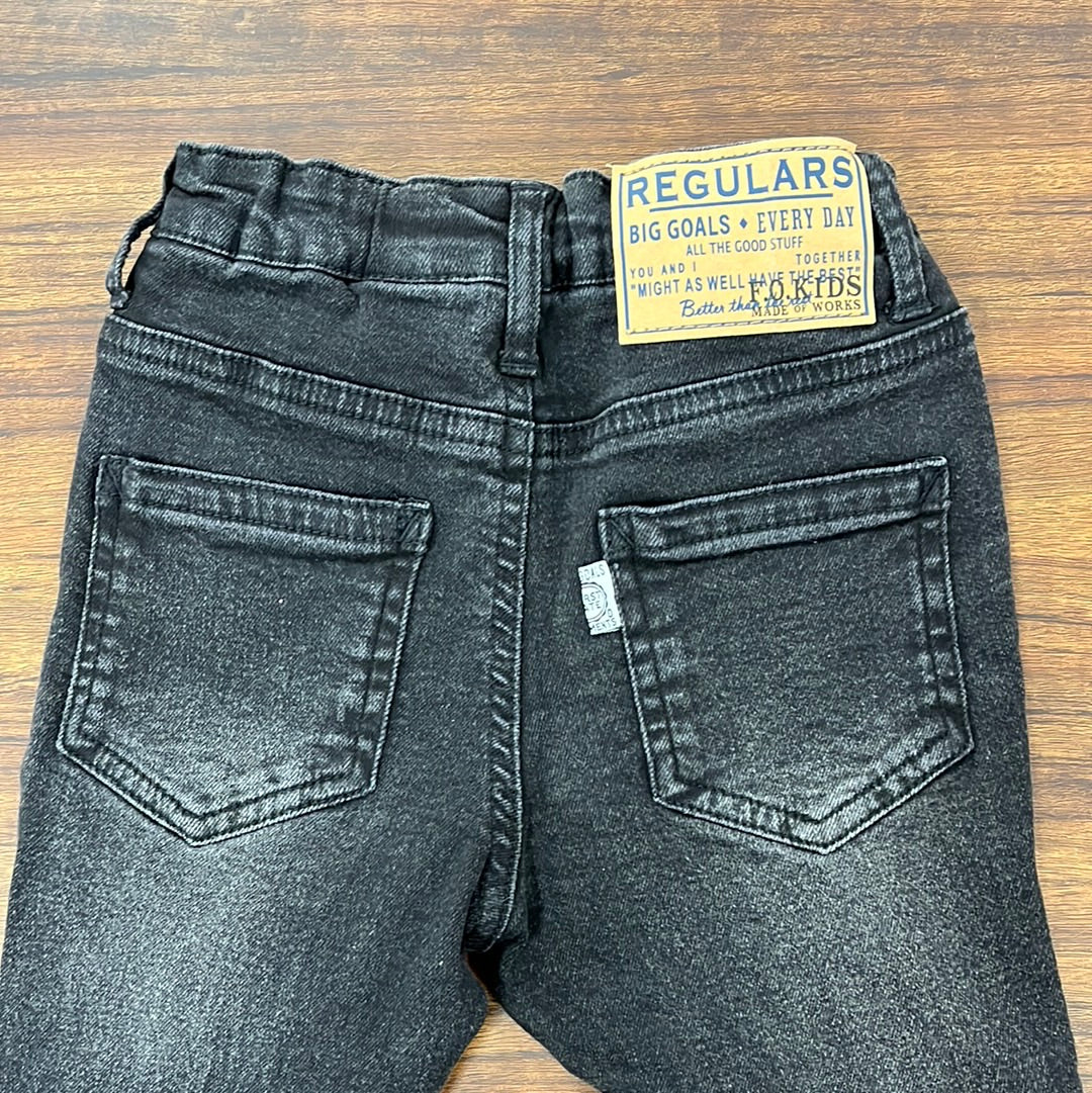 キッズ 10分丈スキニーデニムパンツ