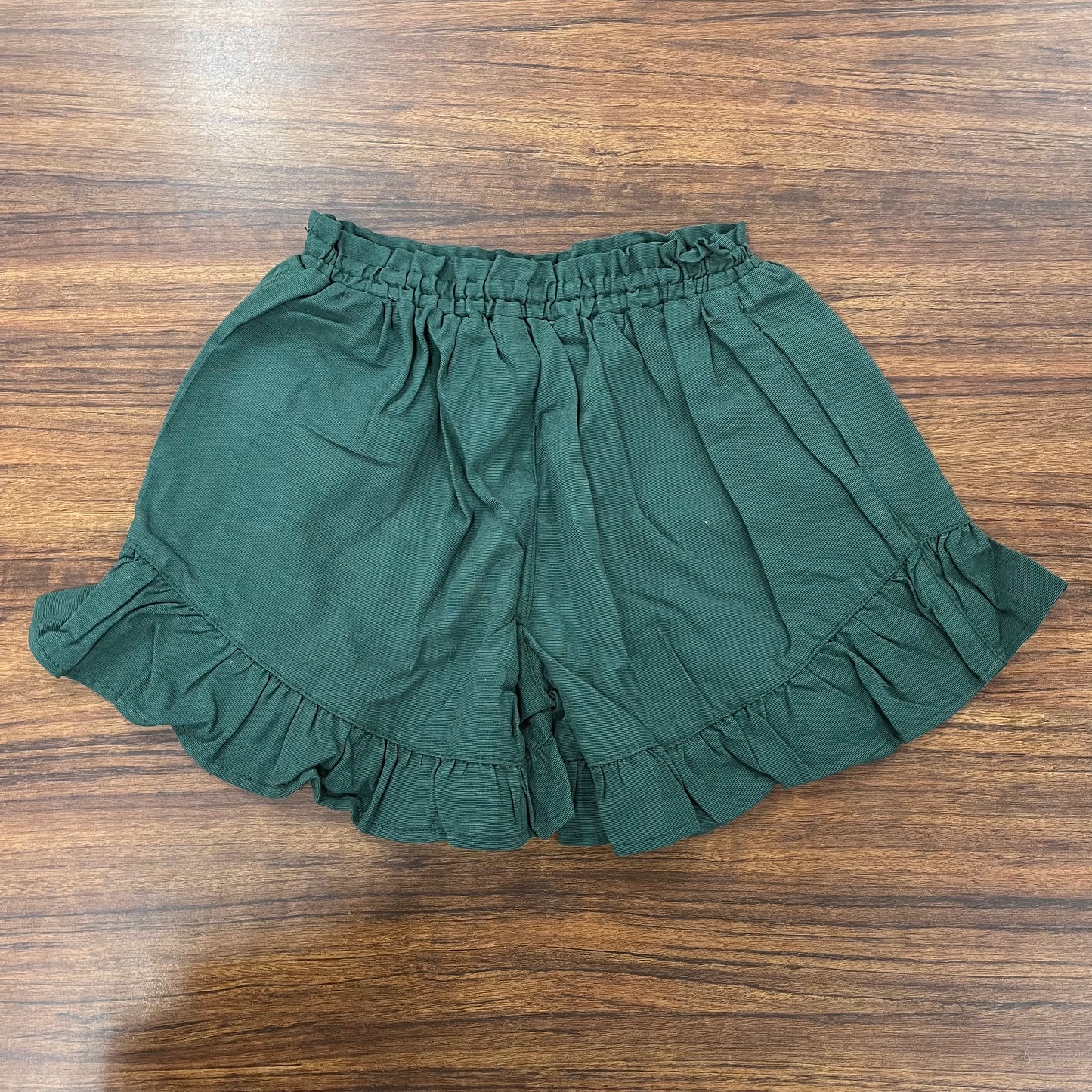 la poche biscuit 裾フリルショートパンツ