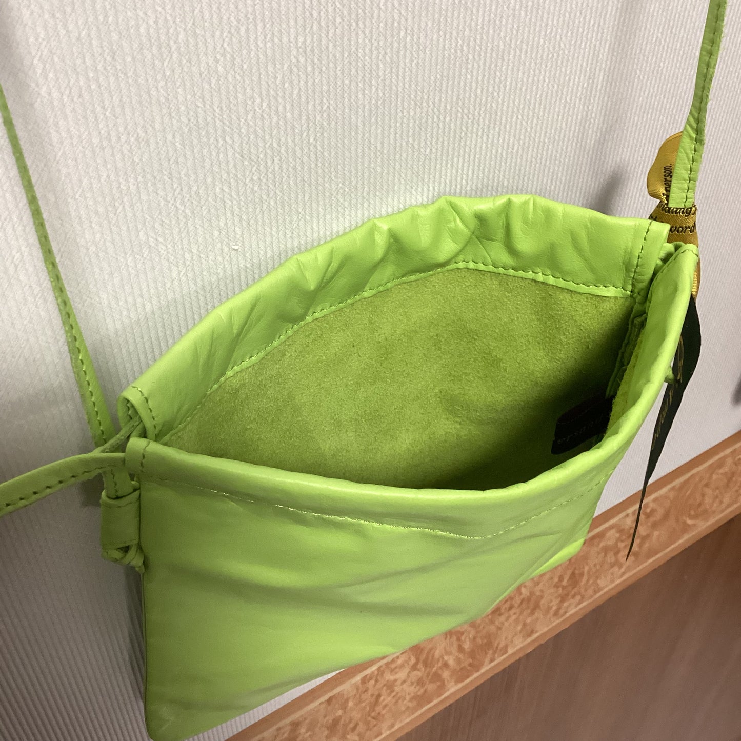 Ampersand 日本製巾着型ショルダーバッグ