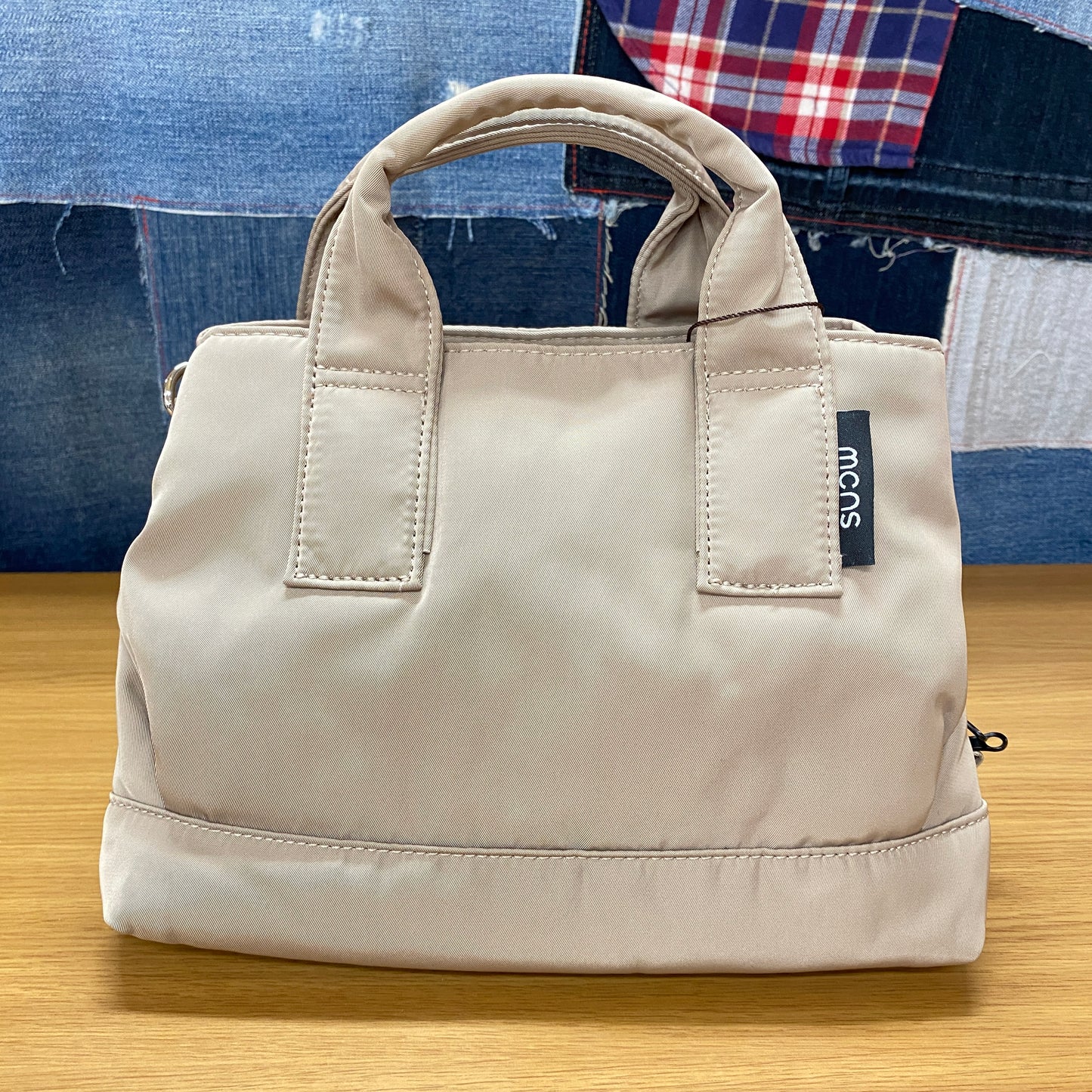 MACARONIC STYLE シャルダー付きミニボストン