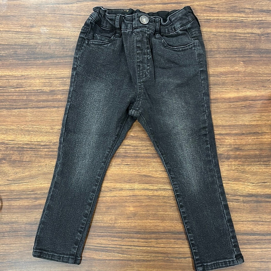 キッズ 10分丈スキニーデニムパンツ