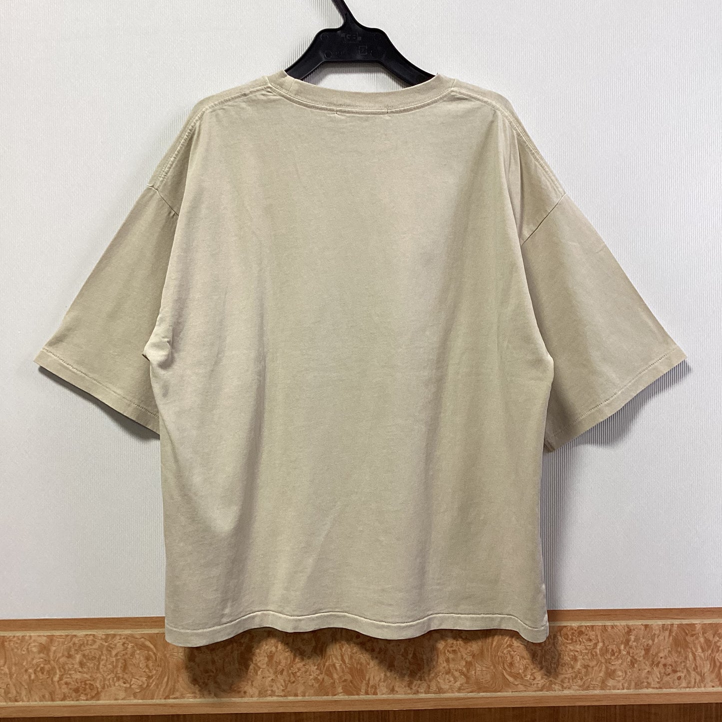 JOHNBULL 綿100%プリント七分袖Tシャツ