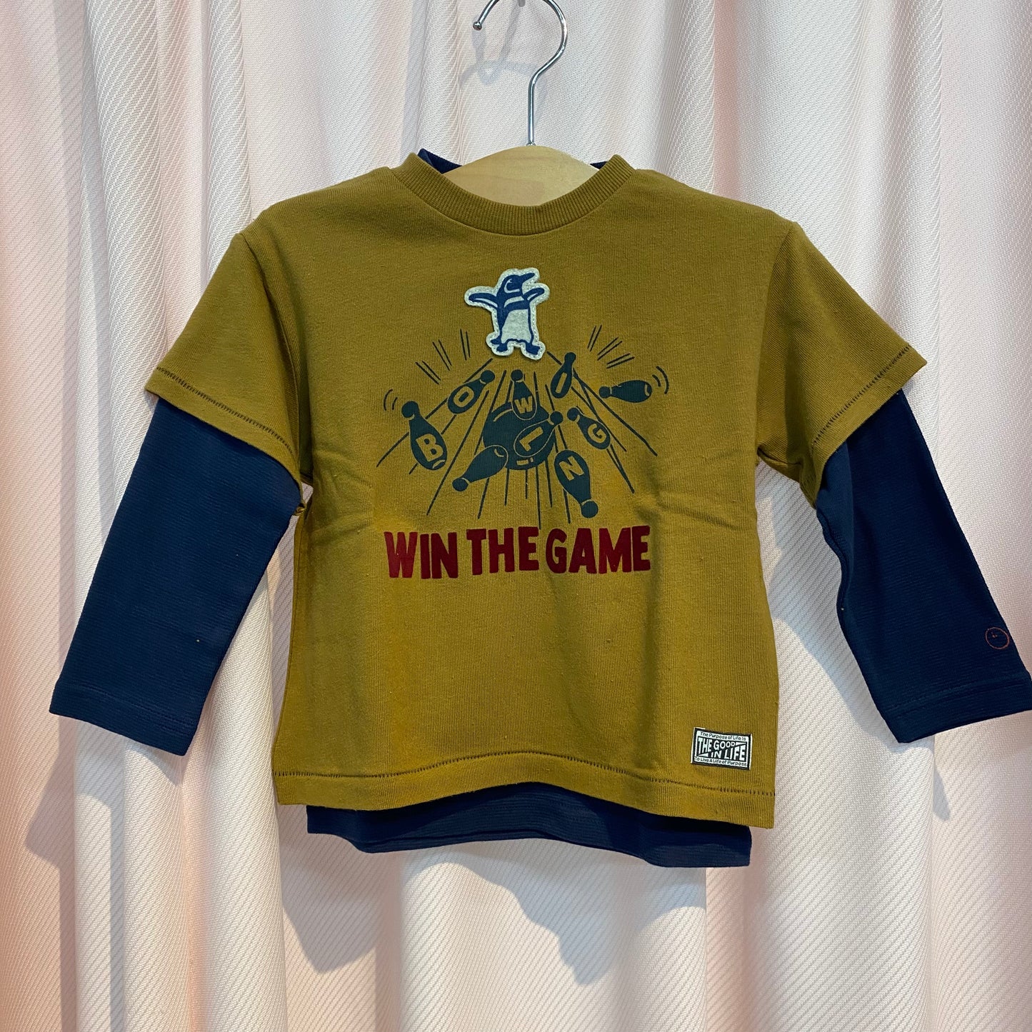 F.O.KID'S 3種類柄レイヤードTシャツ