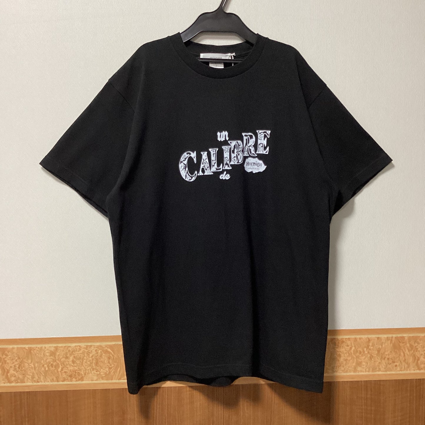 ANTGAUGE 綿100%ロゴプリント半袖Tシャツ