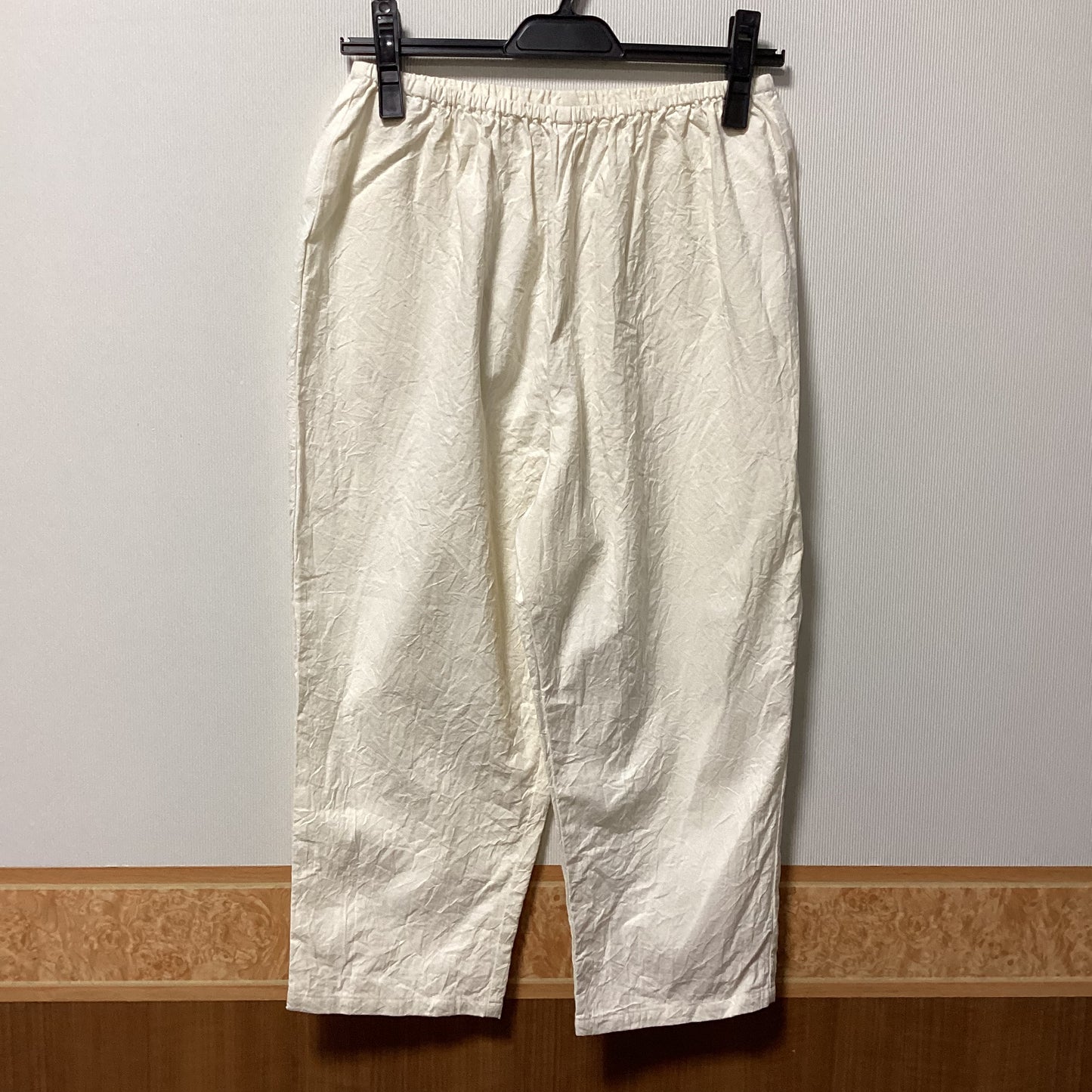 seasew. 綿100%ワッシャーペチパンツ