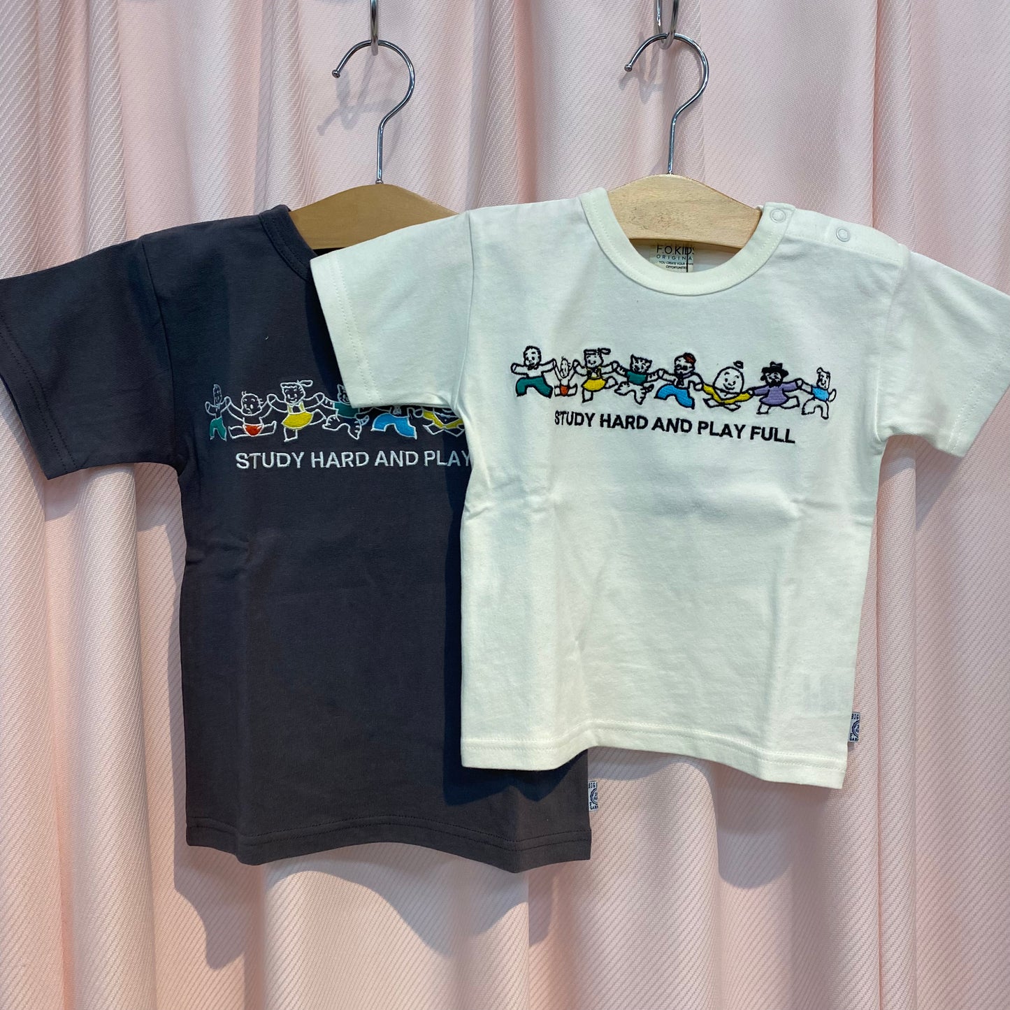 F.O.KID'S✕オサムGOODS. スタディ&プレイTシャツ