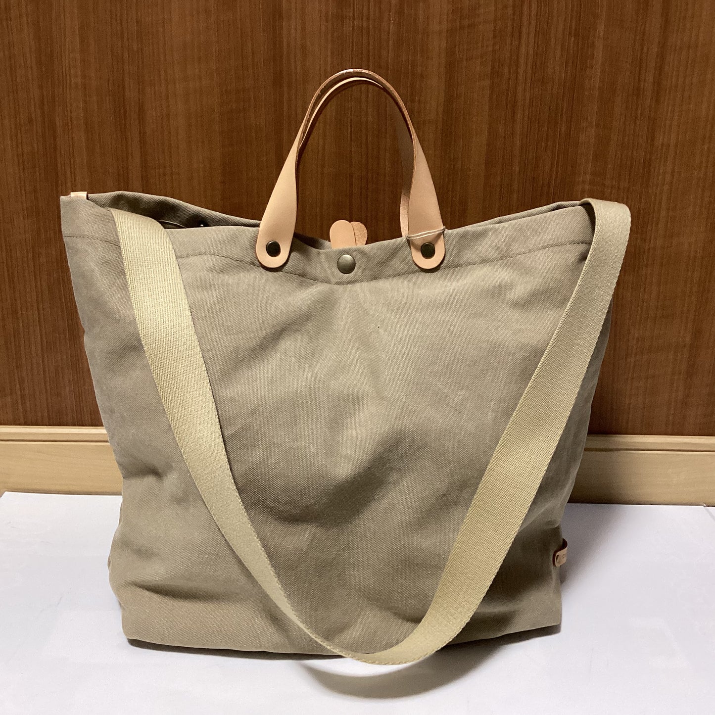 C’omodo +plust 日本製2wayショルダートートバッグ