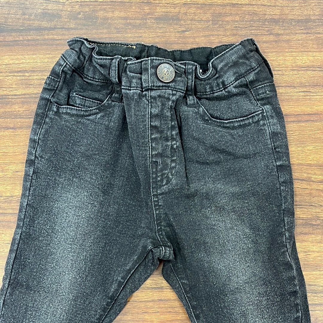 キッズ 10分丈スキニーデニムパンツ