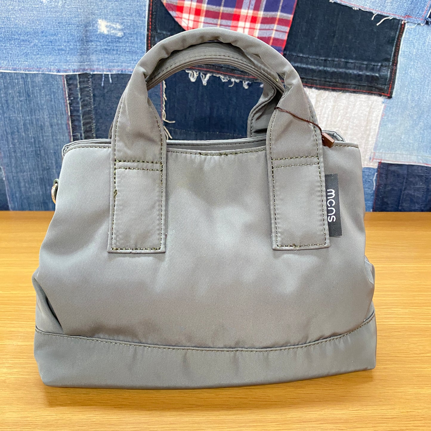 MACARONIC STYLE シャルダー付きミニボストン
