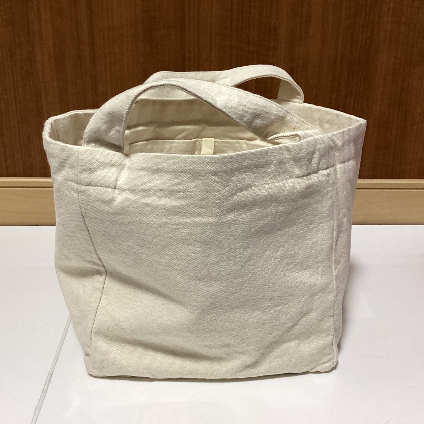pouto 綿100%キューブトートバッグ