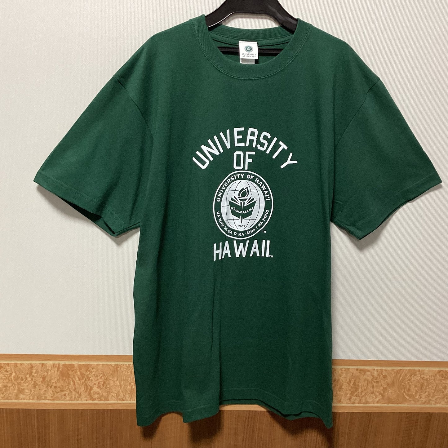 UNIVERSITY of HAWAI‘I 綿100%半袖Tシャツ
