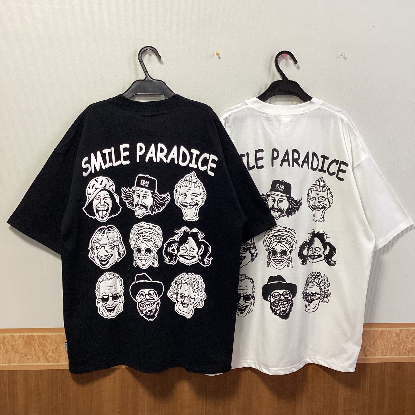 gym master®︎ 7.4oz SMILE PARADICEビッグTEE