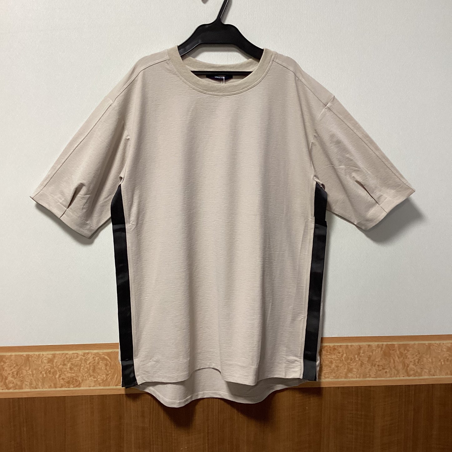 Grand PARK サイドライン七分袖チュニック