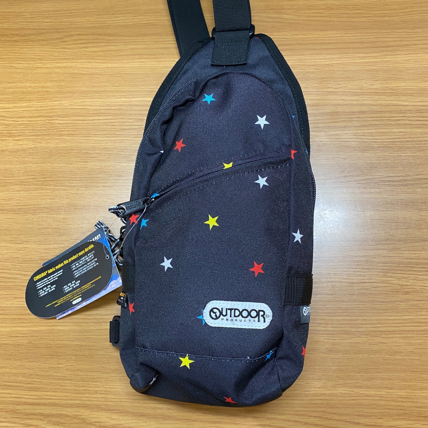 OUTDOOR 星柄ボディーバッグ