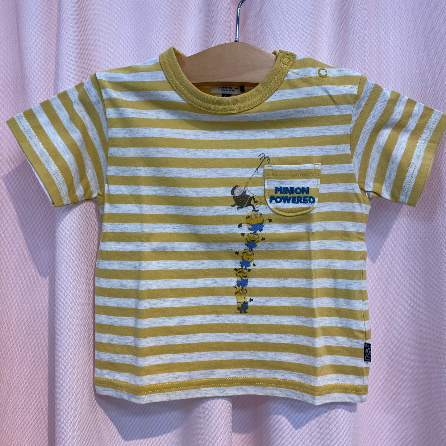 F.O.KID'S ミニオンボーダー半袖Tシャツ