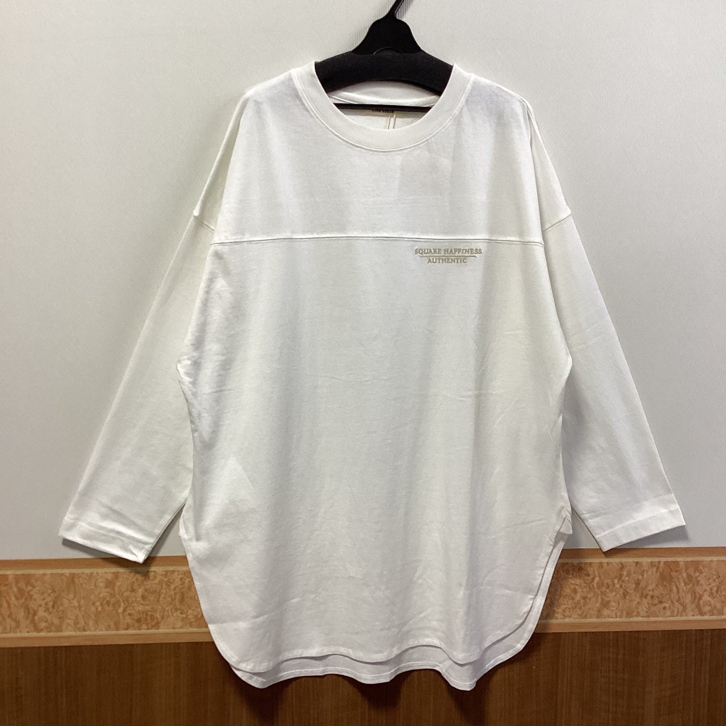 CUBE SUGAR 綿100%長袖Tシャツ