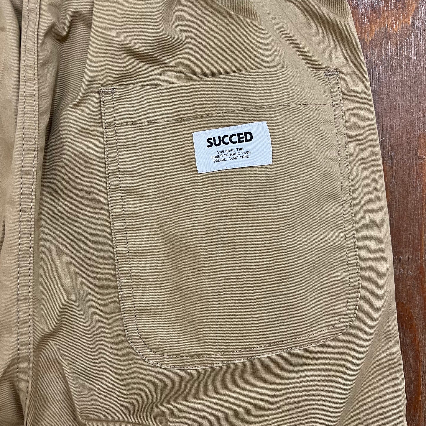 JEANSb 綿100%ストレートパンツ