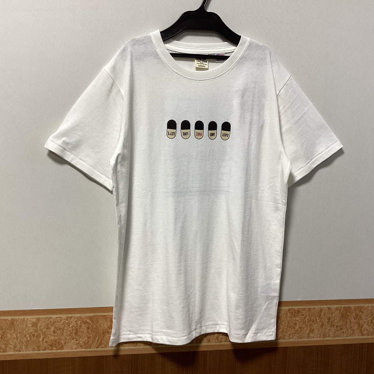 THX TEE TIME 綿100%プリントTシャツ
