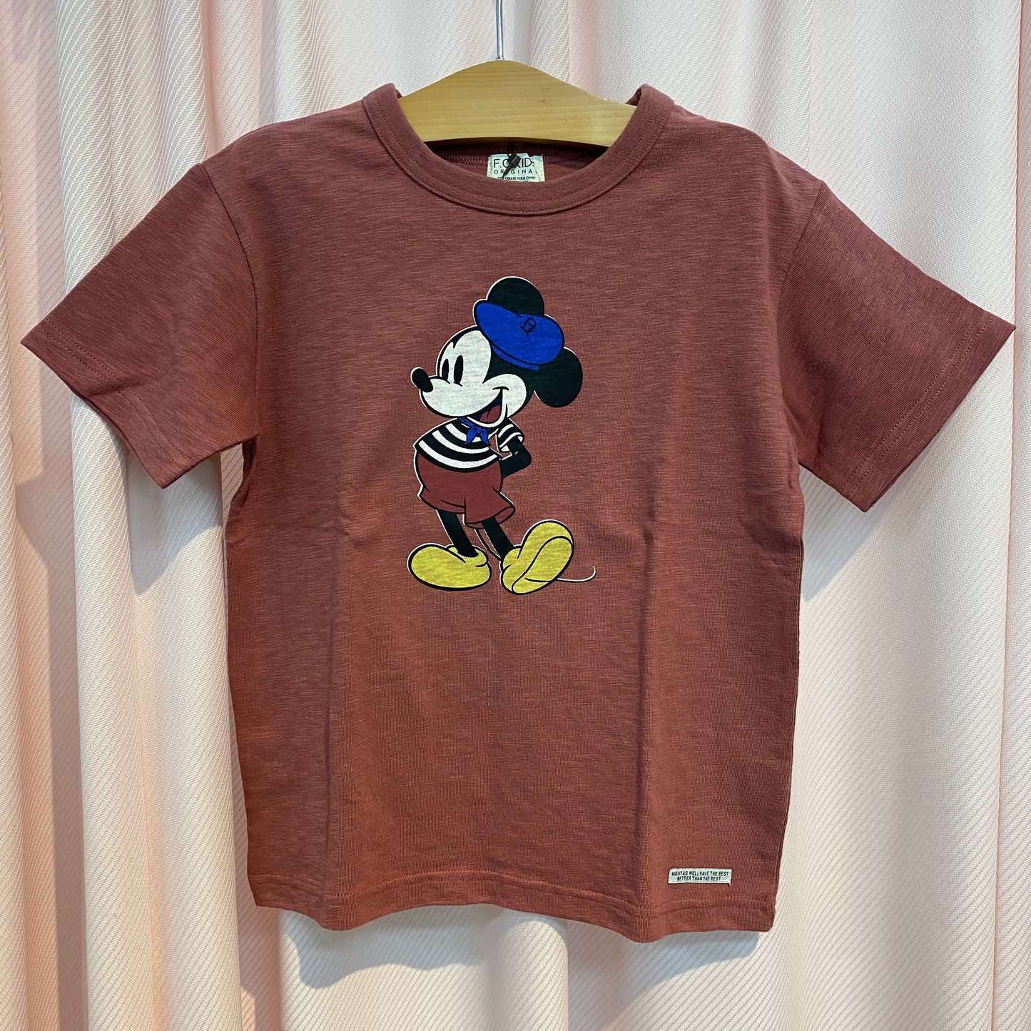 F.O.KID'S ミッキーマウス半袖Tシャツ