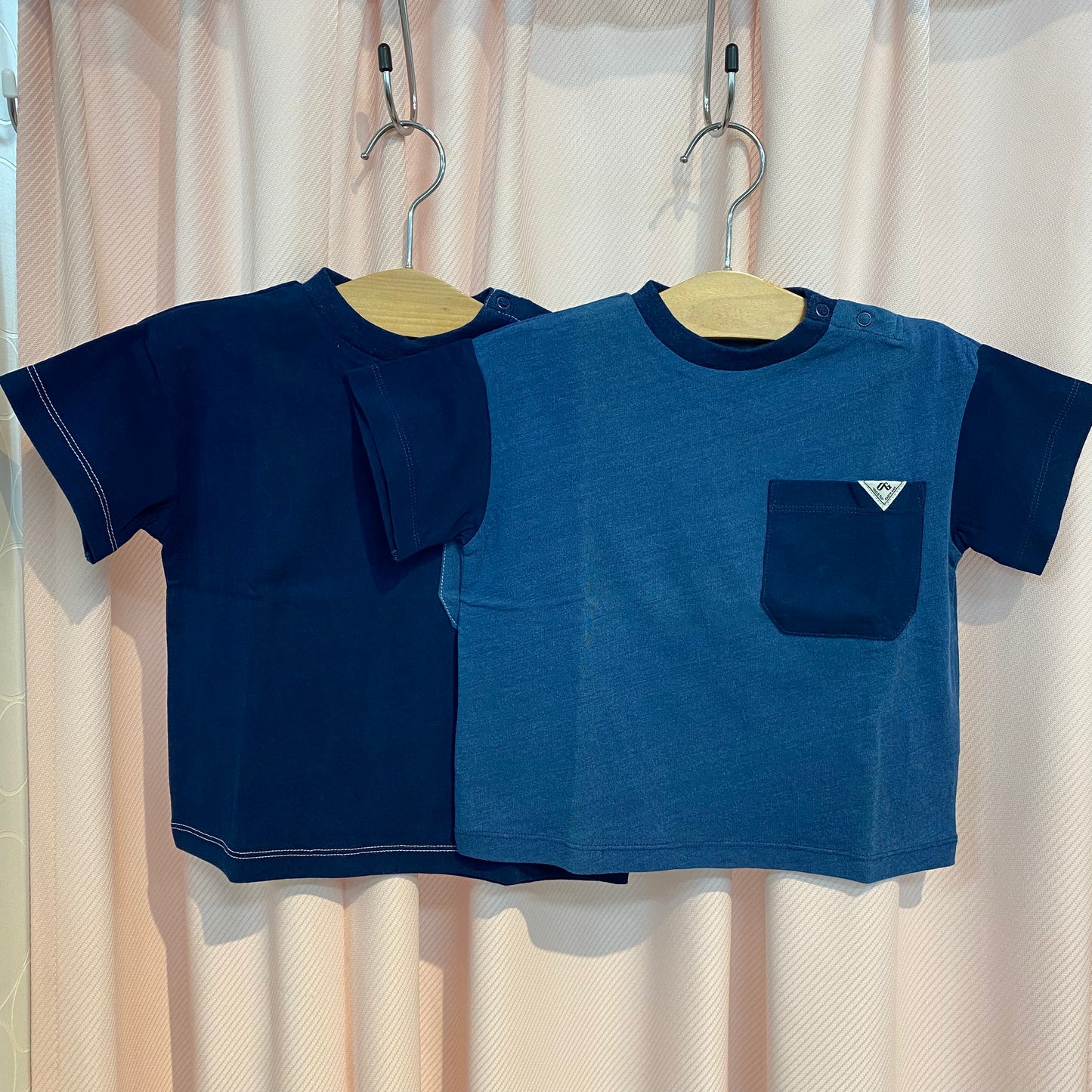 OCEAN&GROUND キッズ デニムカラーTシャツ