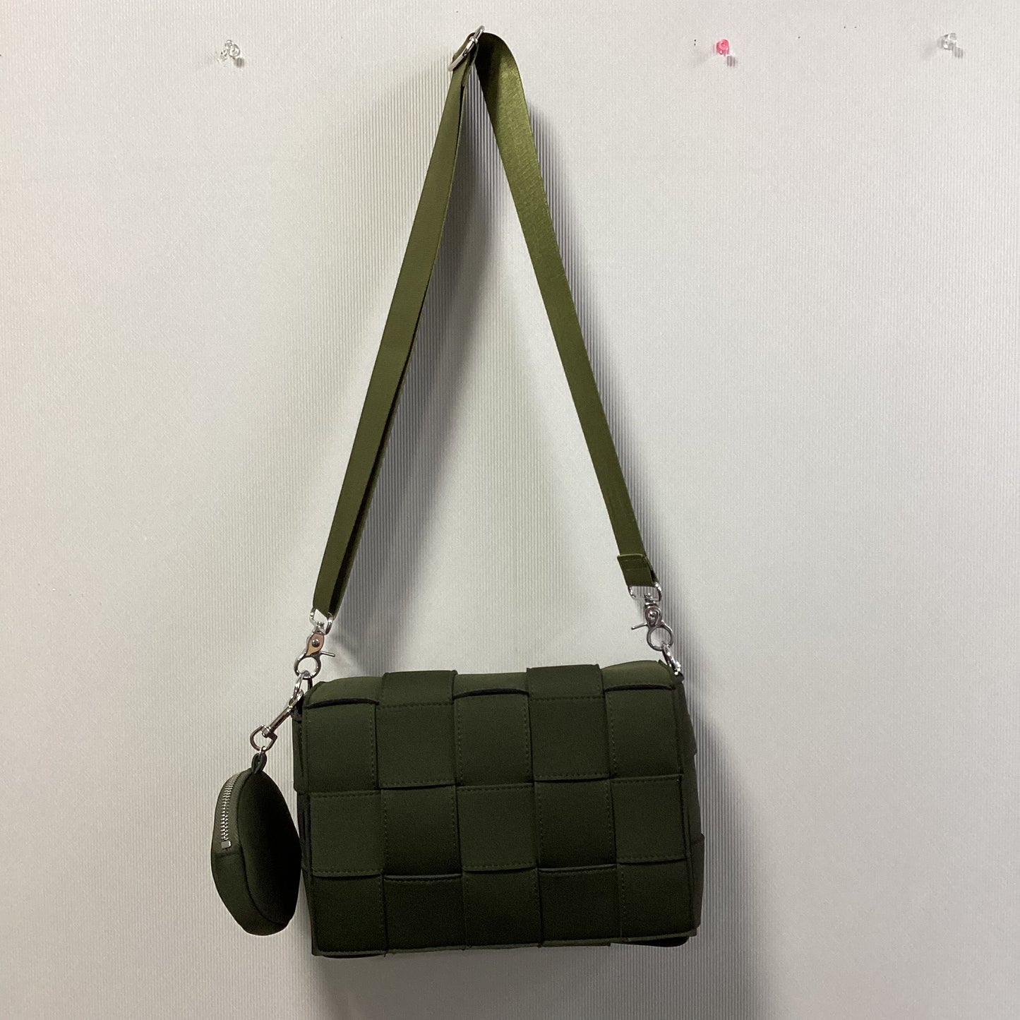 MICALLE MICALLE コインケース付ショルダーバッグ